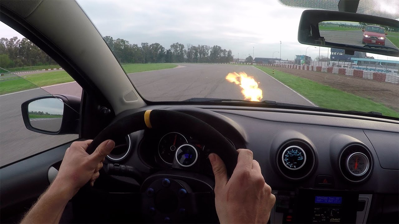 Fuego por el Capo!!!  Track Day Argentina Galvez