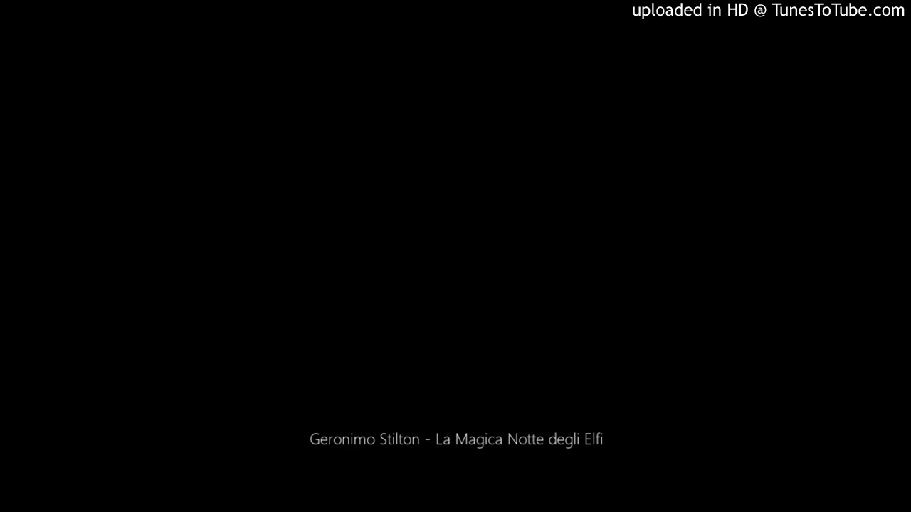 Geronimo Stilton - La Magica Notte degli Elfi (AudioStorie)