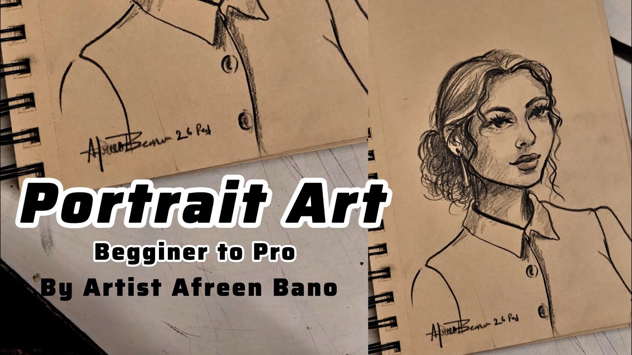 BEAUTY OF ART is live portrait drawing