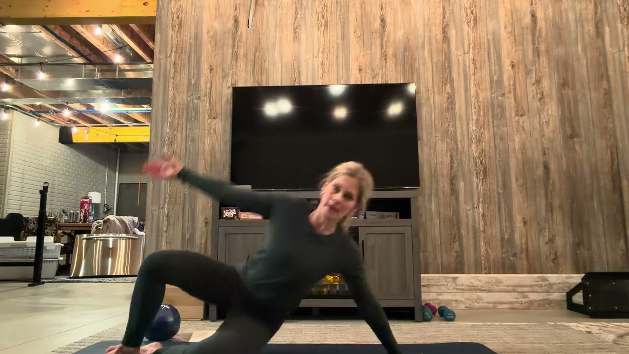 Day 10: 10 min core, exercise ball optional