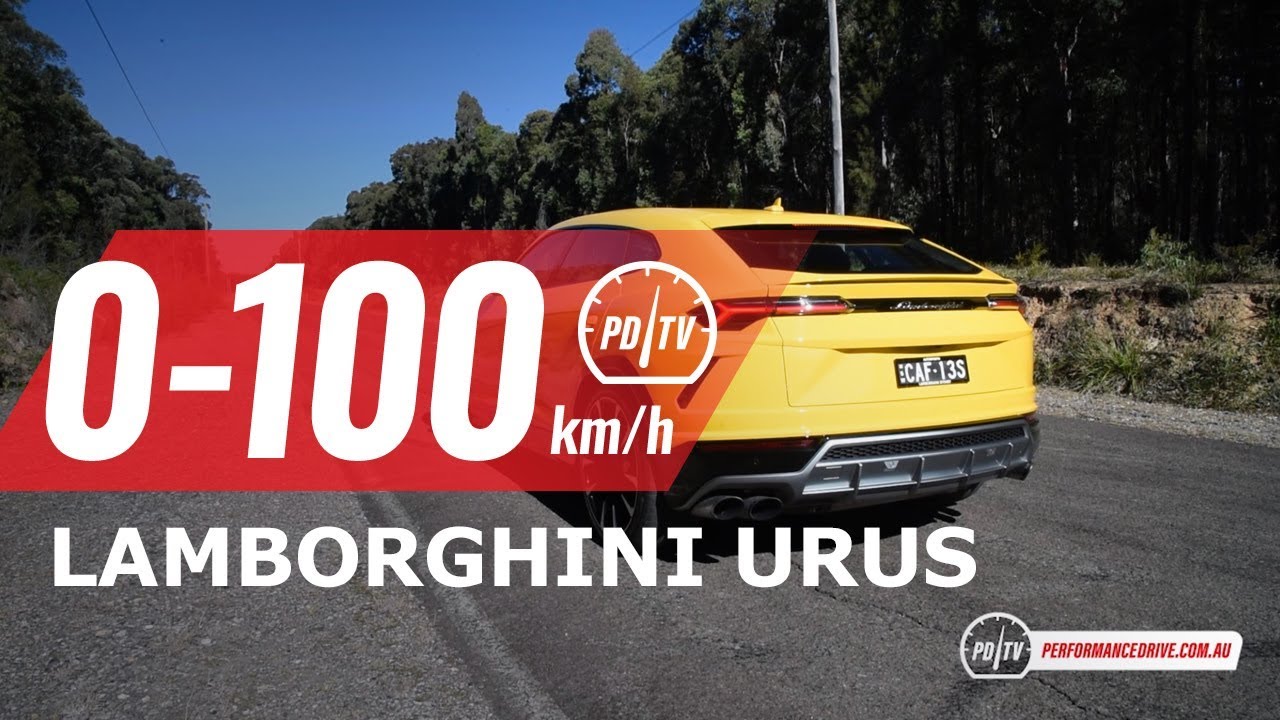 2019 Lamborghini Urus 0-100km/h & engine sound