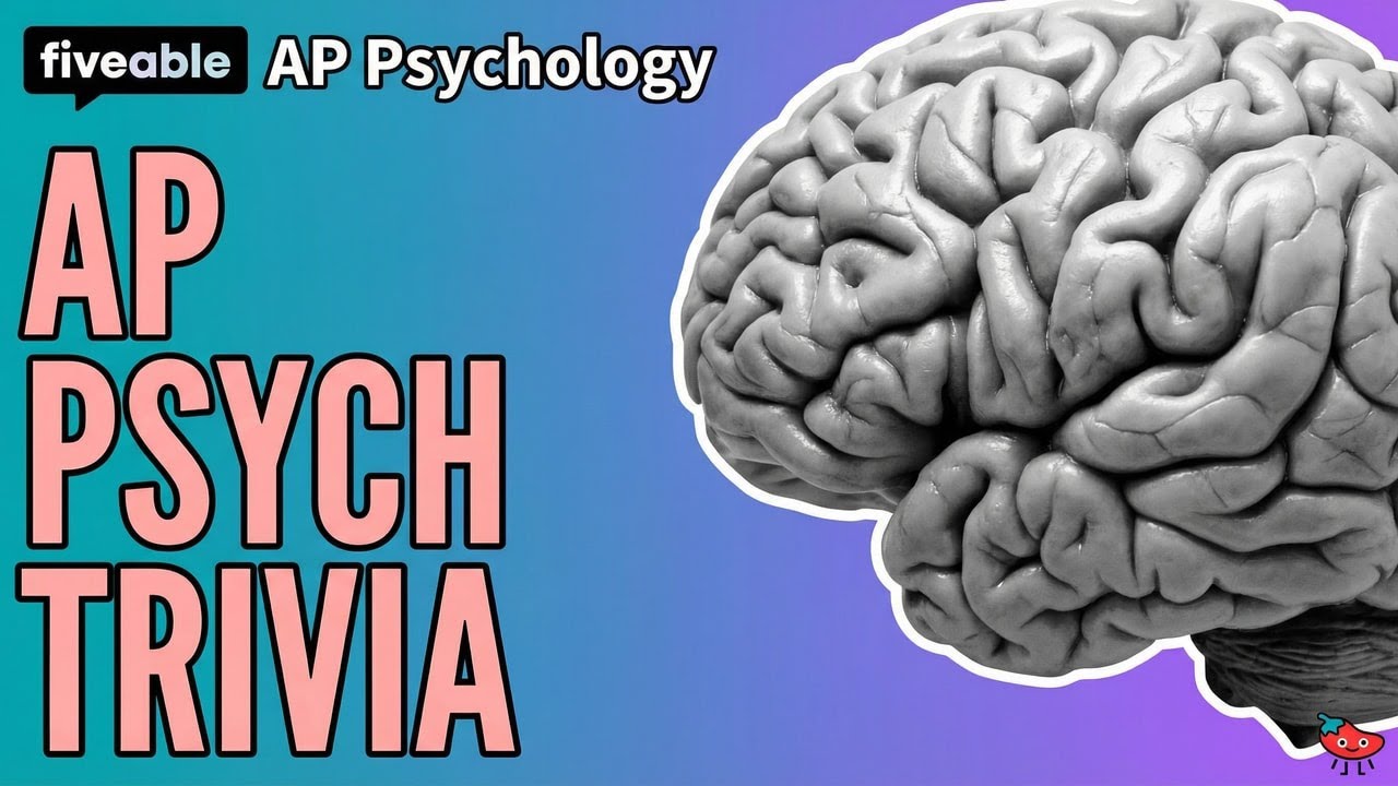 AP Psychology CRAM &ndash; Multiple Choice Trivia & Practice