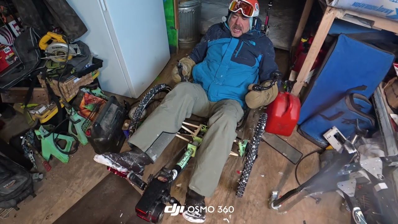 Blizzard Riders double feature // SteinTrikes // WildOne // full studded tires // zero visibility