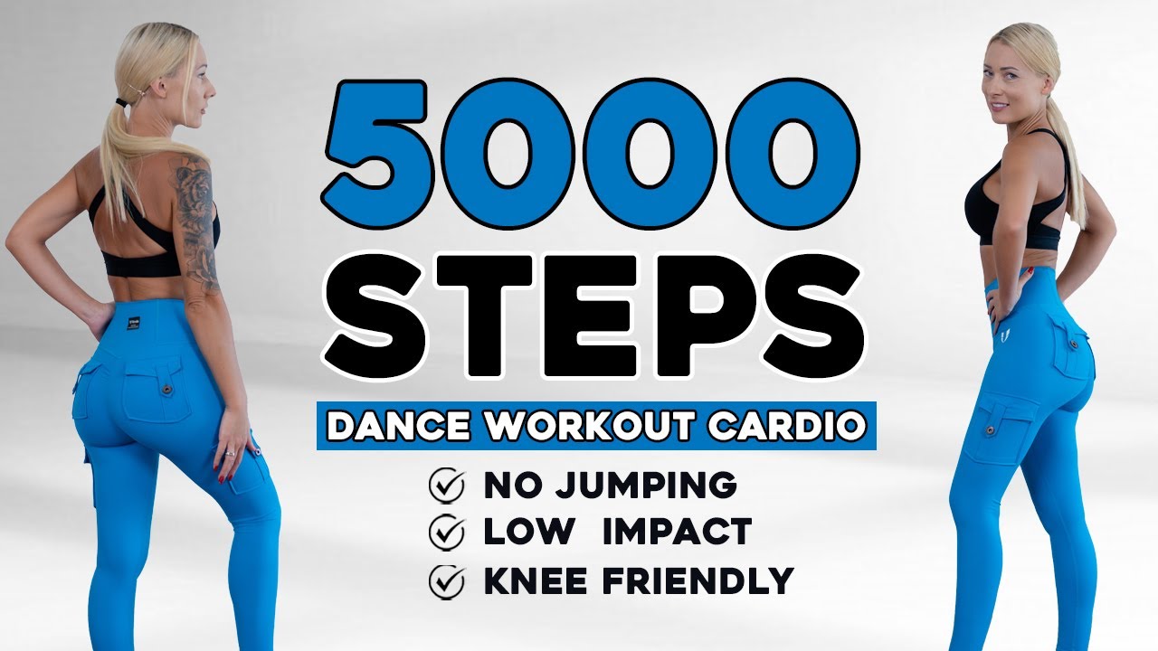 🔥5000 STEPS IN 40 MIN🔥 - Walking Cardio Dance🔥 Workout to Burn Fat, Mood Booster🔥
