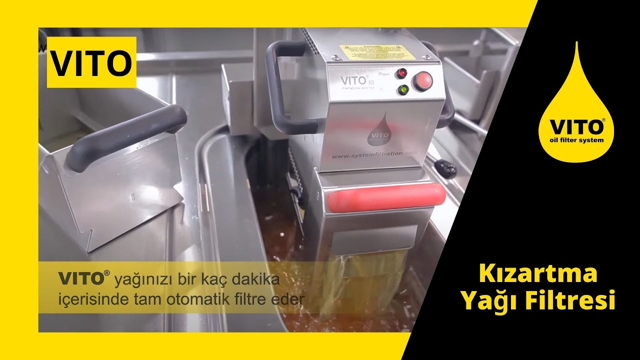 VITO® - Kızartma Yağı Filtresi - Kalite ve yağ tasarrufu kazancınız olsun