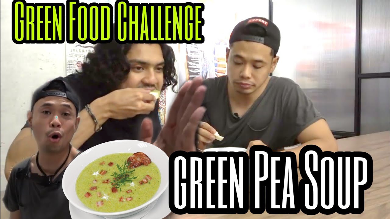 Green Food Challenge 2: Cara Masak & Makan Green Pea Soup