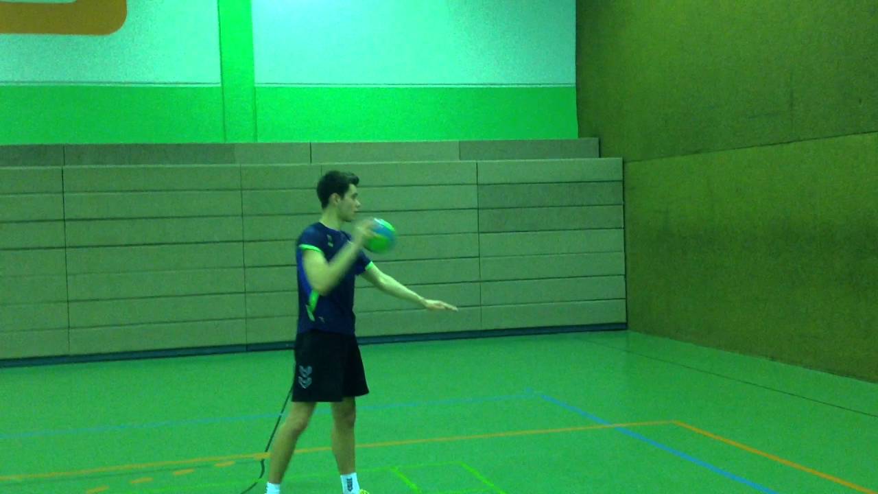 Handball Sprungwurf-lernen / lehren- aufgegliedert in funktionelle Einheiten