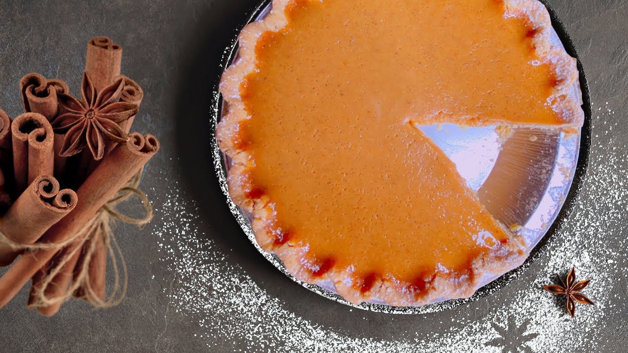 TASTY Pumpkin Pie Recipe | Traditional American Dessert