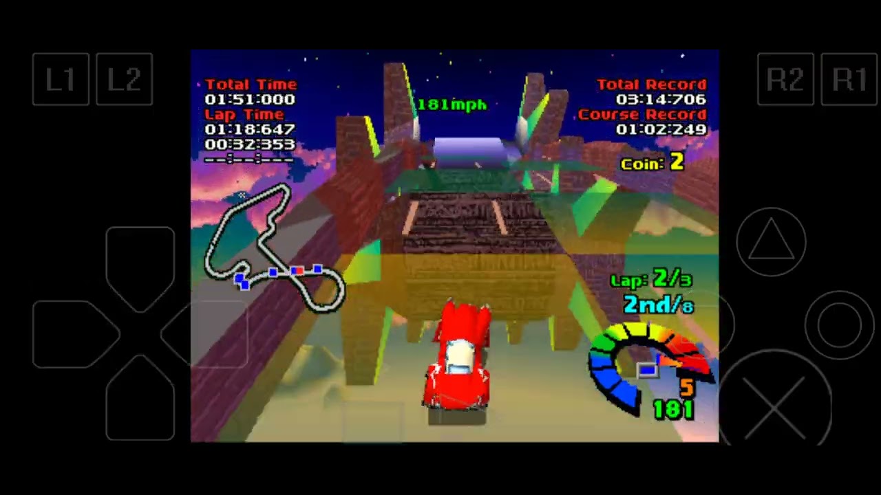 Motor Toon Grand Prix : Crazy Coaster (Captain Rock)
