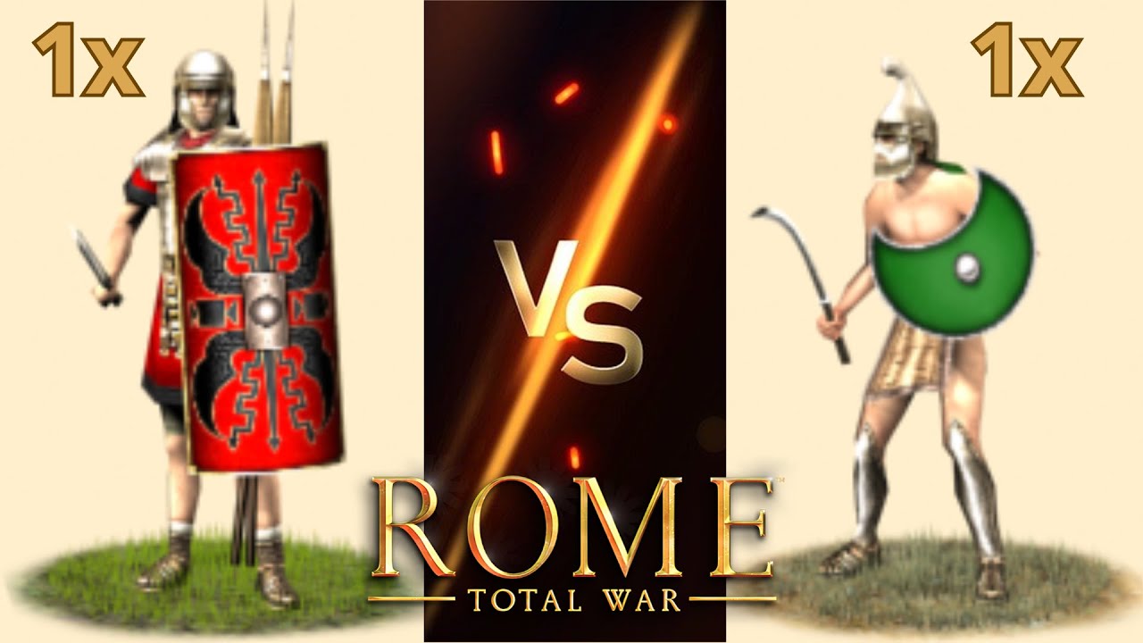 Can Bastarnae Mercenaries Beat Legionary Cohort in OG Rome: Total War?
