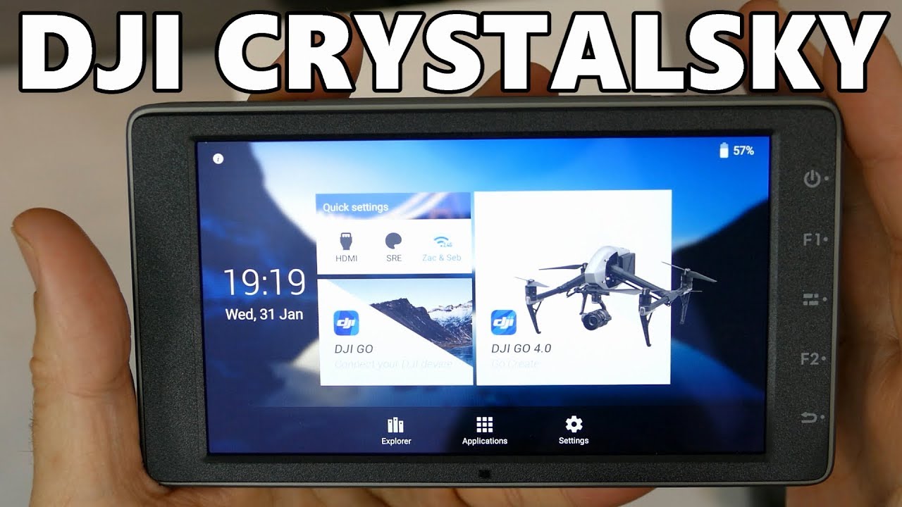 Монитор DJI CrystalSky — полный обзор