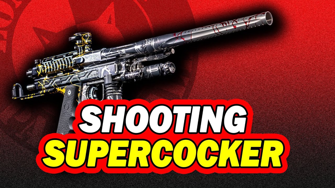 Shooting a Supercocker 2020 | High Quality Autococker Paintball Gun | Lone Wolf Paintball Michigan