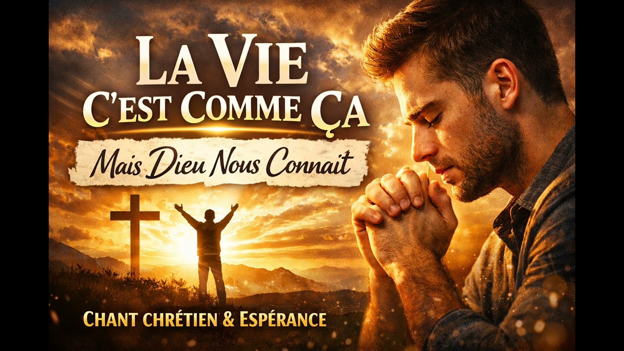 Personne Ne Comprend Ta Vie… Mais Dieu Te Connaît | Chant Chrétien Touchant♥️🙏.