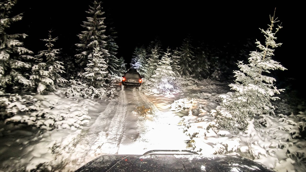 Off road night ride Bjelasica