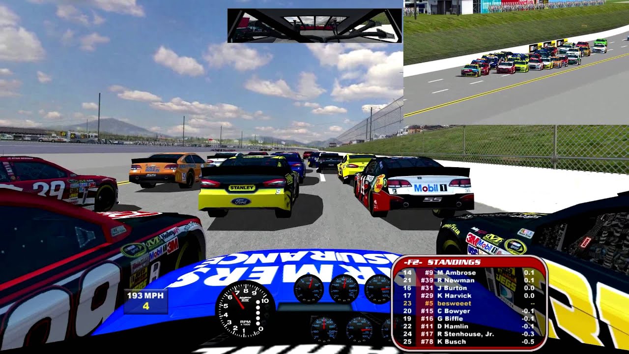 [1080p] NR2003: 2013 Cup Mod (Gen6 BR13) - 10 Laps at Talladega