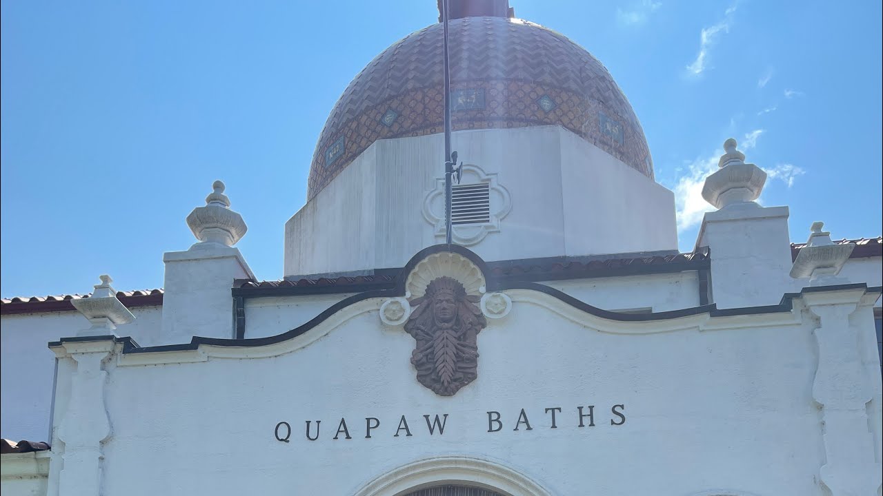 Visiting Bathhouse Row - Hot Springs, Arkansas