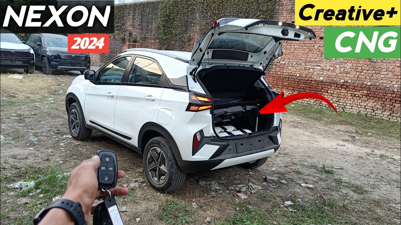 New Tata Nexon i CNG 2024 ❣️| Nexon Creative Plus Cng Review 😍|