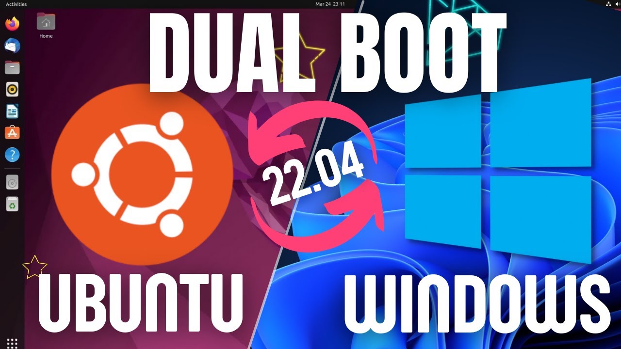 How to Dual Boot Ubuntu 22.04 LTS and Windows 10 | Step by Step Tutorial - UEFI Linux