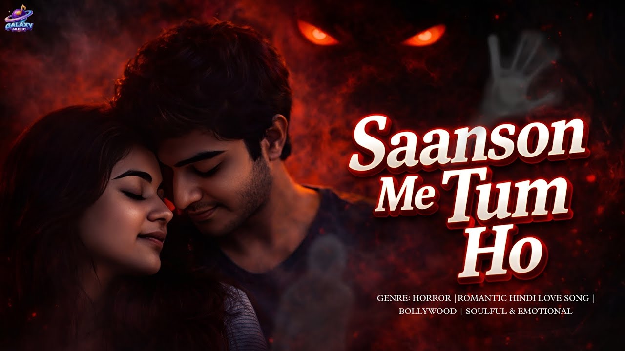 Saanson Me Tum Ho 👁️ | Horror Romantic Hindi Love Song | Dark Bollywood Melody | Galaxy Music