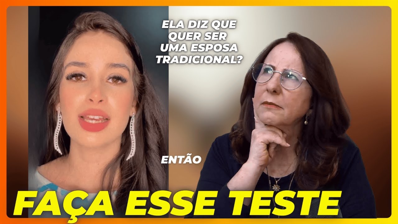Não se case sem primeiro fazer esse teste. Teste-a antes.