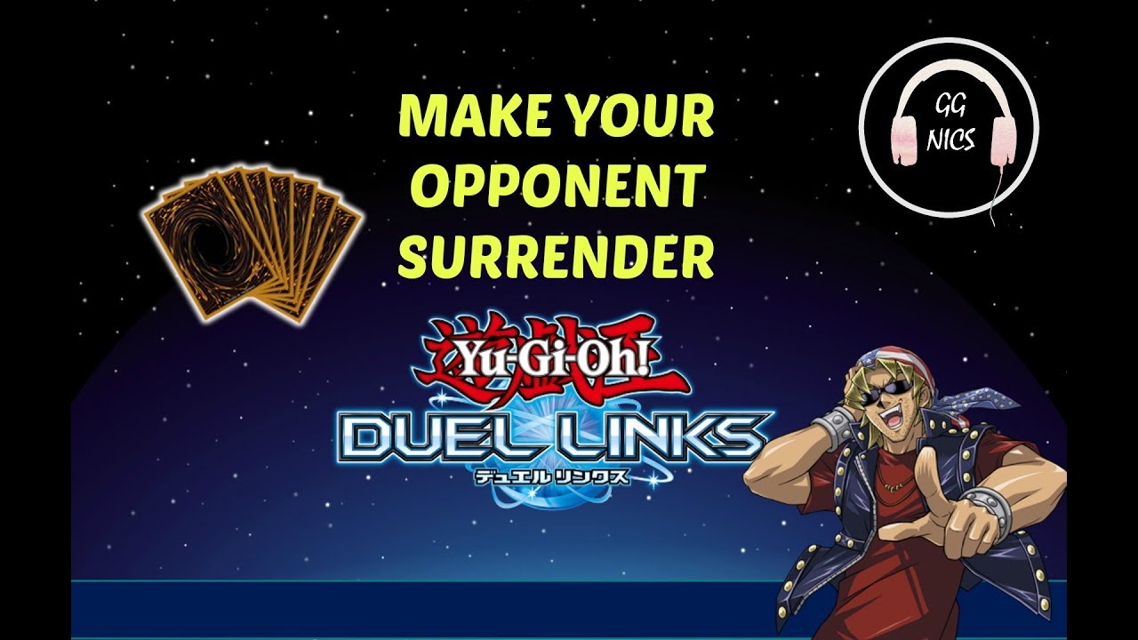 Make Your Opponent Surrender by Building this Easy Deck|| GG Nics Plays: Yugioh Duel Links!