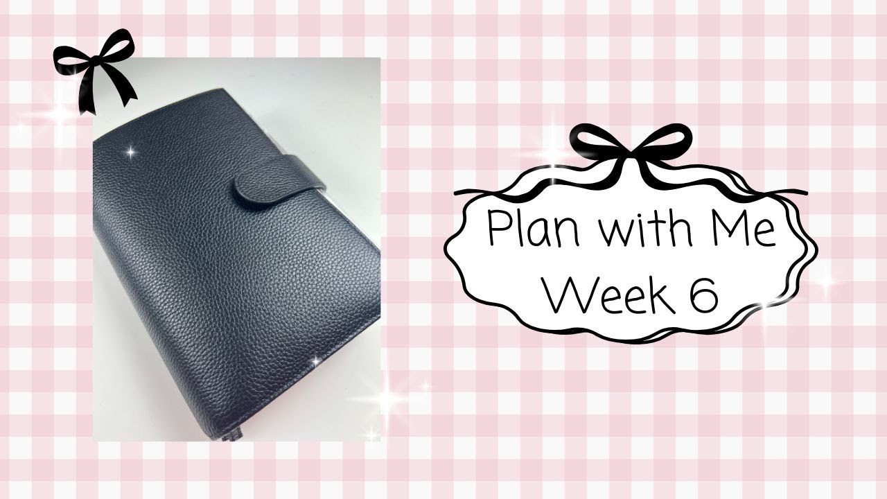 Journey Planner// Plan With Me// Week 6// Designing Liefde