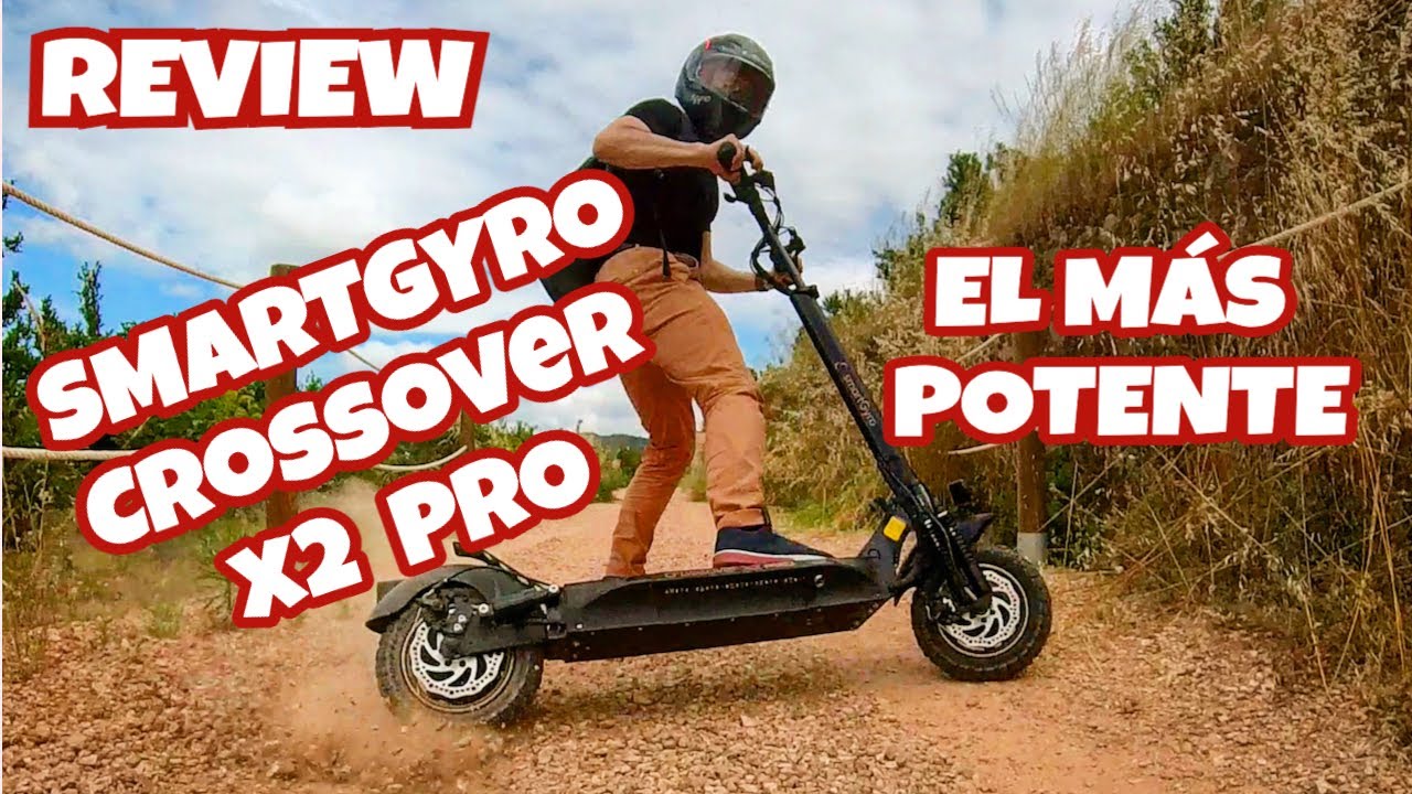 🚀 SMARTGYRO CROSSOVER DUAL X2 PRO el 🥇 MEJOR patinete eléctrico POTENTE y BARATO! REVIEW