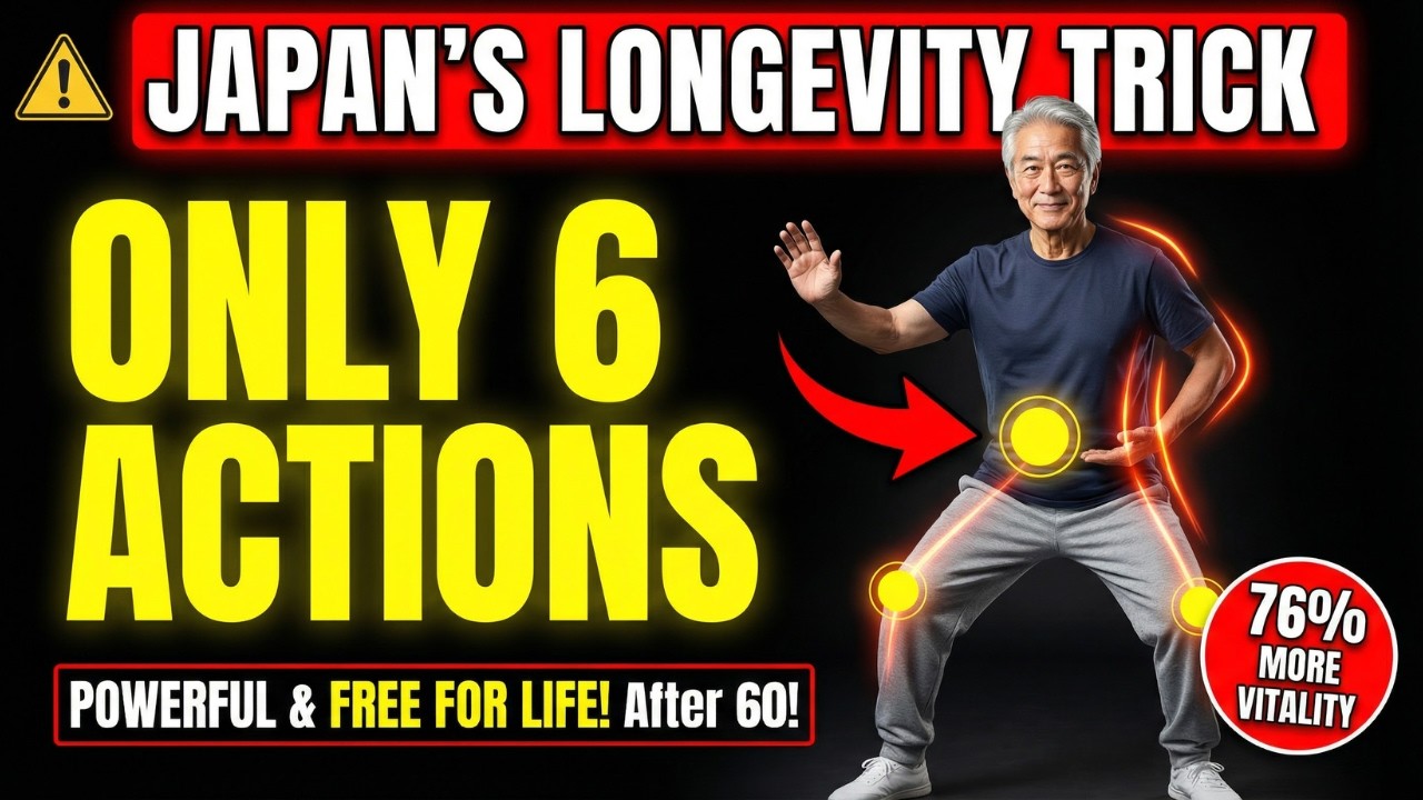 Over 60? 6 Gentle Movements Japanese Elders Do Daily to Stay Strong, Mobile & Independent