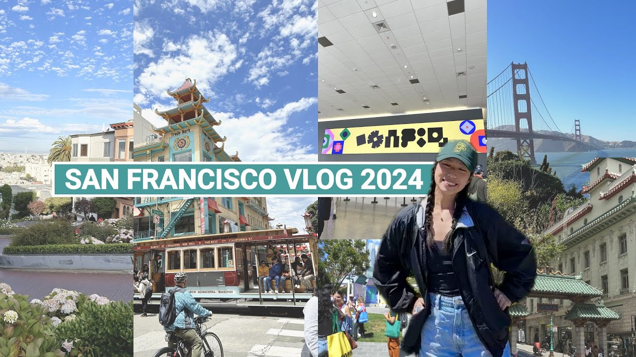 SAN FRANCISCO VLOG 2024 | figma conference (config) + exploring the city