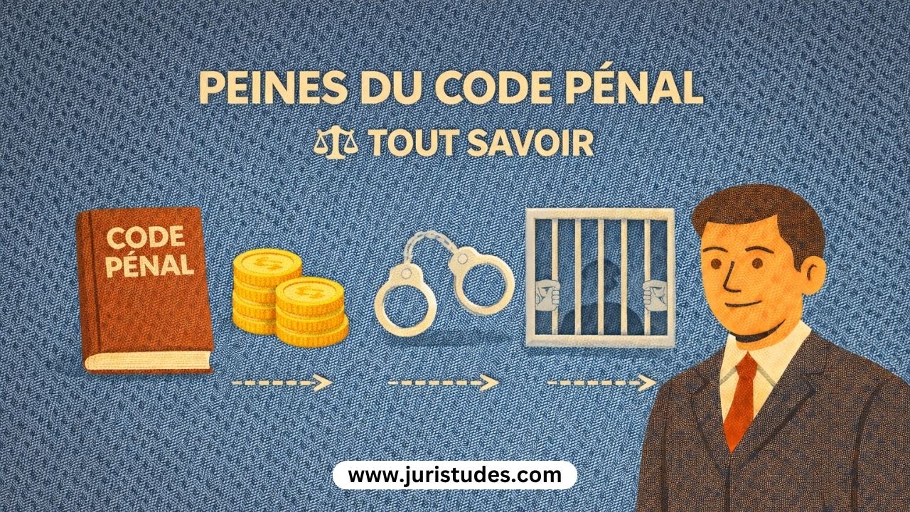 Peines du Code Pénal ⚖️ Tout savoir