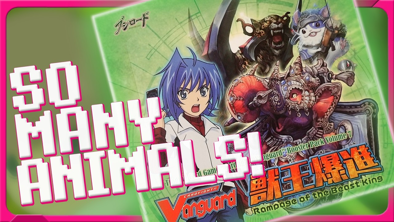 Rampage of the Beast King! |VGE-BT07| Cardfight Vanguard Pack Opening