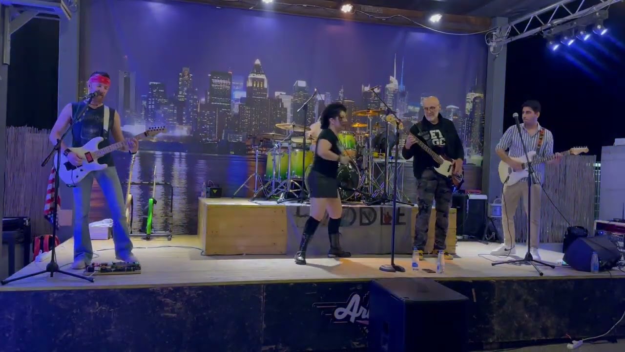 BON JOVI - YOU GIVE LOVE A BAD NAME (HUDDLE BAND COVER)