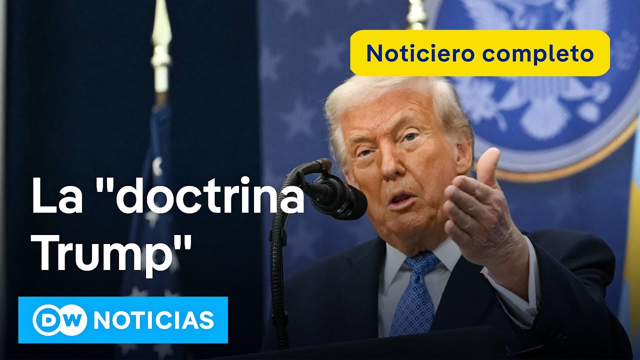 🔴 DW Noticias 5 de diciembre: Trump promete liderazgo de Estados Unidos en el continente americano