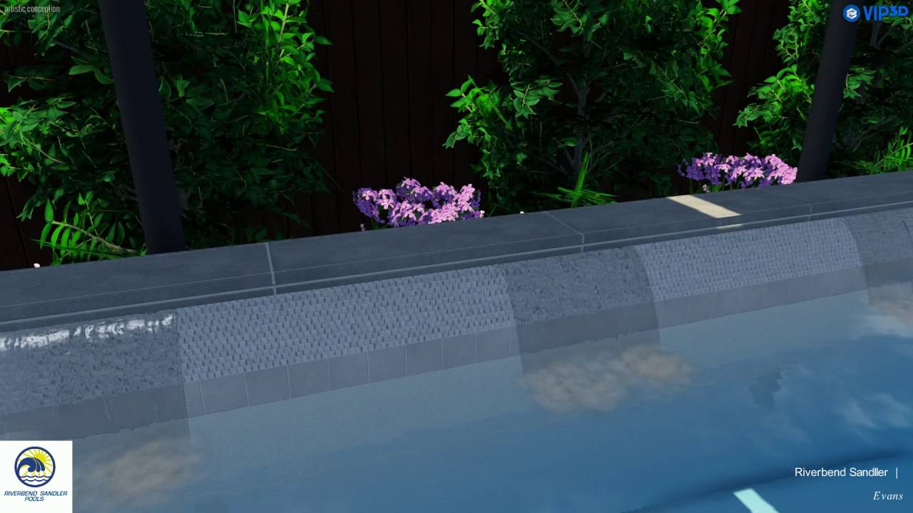 Dallas Swimming Pool Companies | Square Shaped Pool with Spa