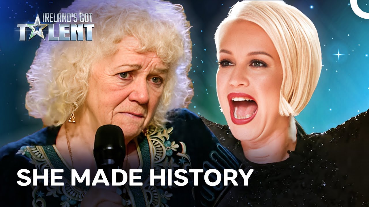 SHE'S 81 and Her Golden Buzzer Left Everyone in TEARS | Ireland's Got Talent