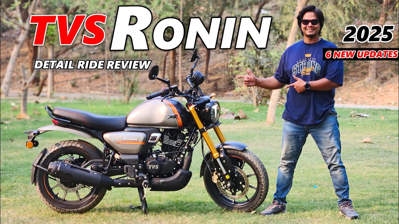 TVS Ronin 2025 Ride Review 🚀 | 6 Updates You Must Know + Price & Features