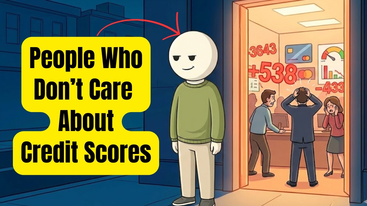 Psychology of People Who Don't Care About Credit Scores