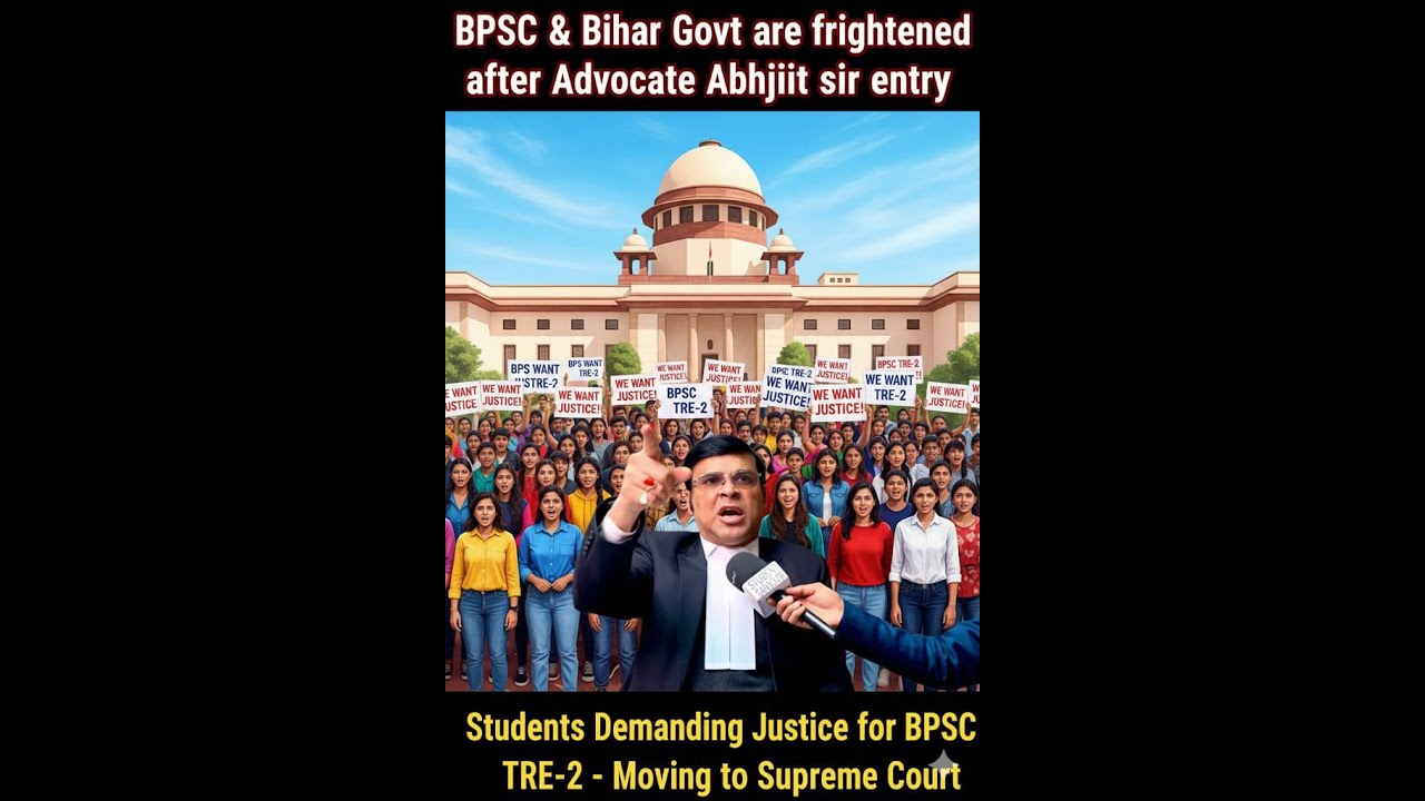 BPSC TRE-2 में Advocate Abhijit sir कि एंट्री होते ही BPSC & बिहार सरकार में खलबली