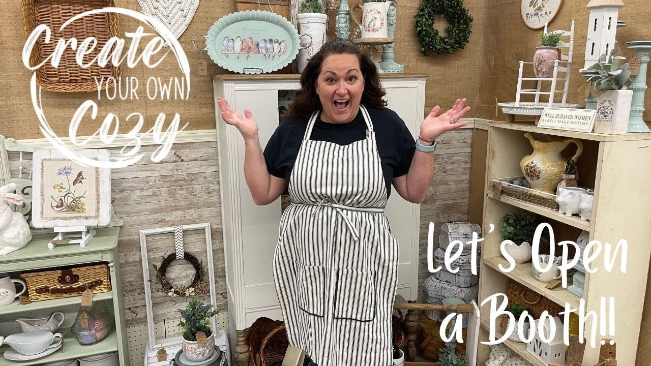 Let's Open a Booth ~ Resale Booth Tour