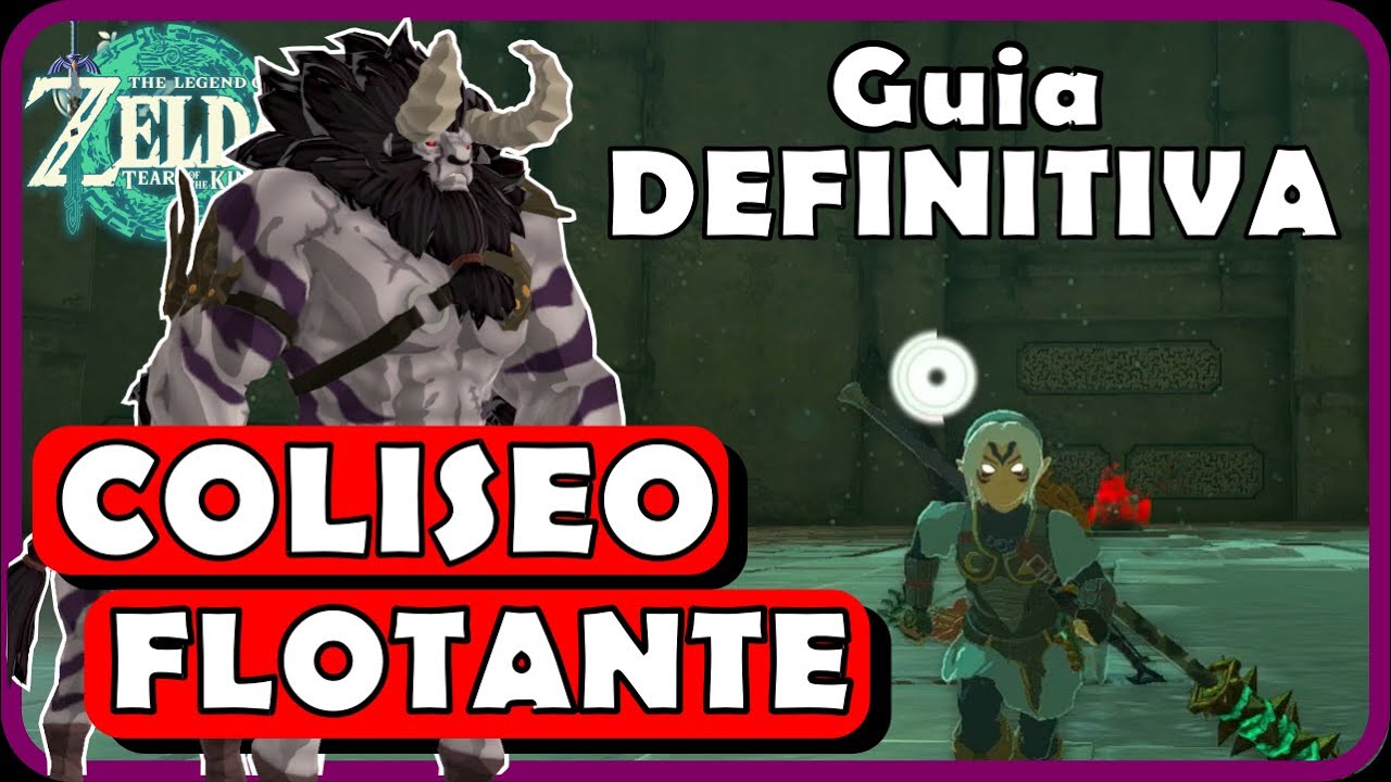 APRENDE a FARMEAR el Coliseo Flotante FACIL y RAPIDO 🔥 | Zelda Tears of the kingdom
