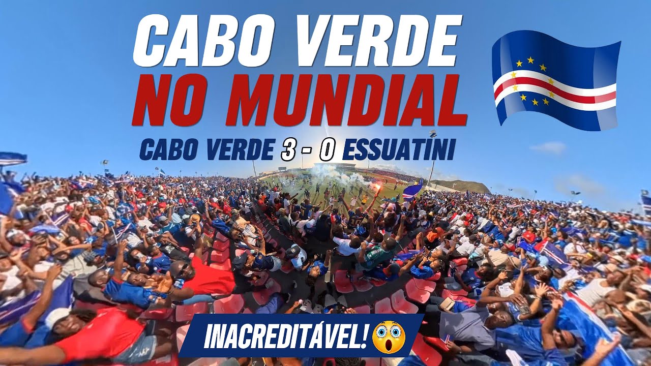 🇨🇻 CABO VERDE FEZ HISTÓRIA! 😱_INACREDITÁVEL: CABO VERDE 3-0 ESSUATÍNI