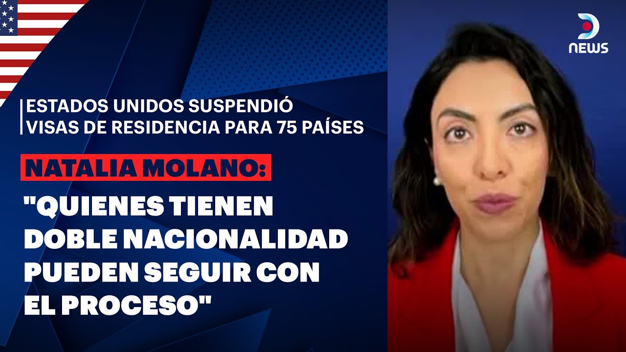 Estados Unidos suspende visas de residencia: la palabra de la vocera del Departamento de Estado