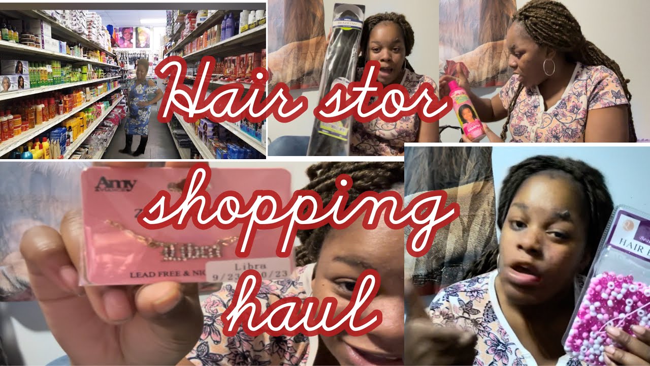 Hair store haul