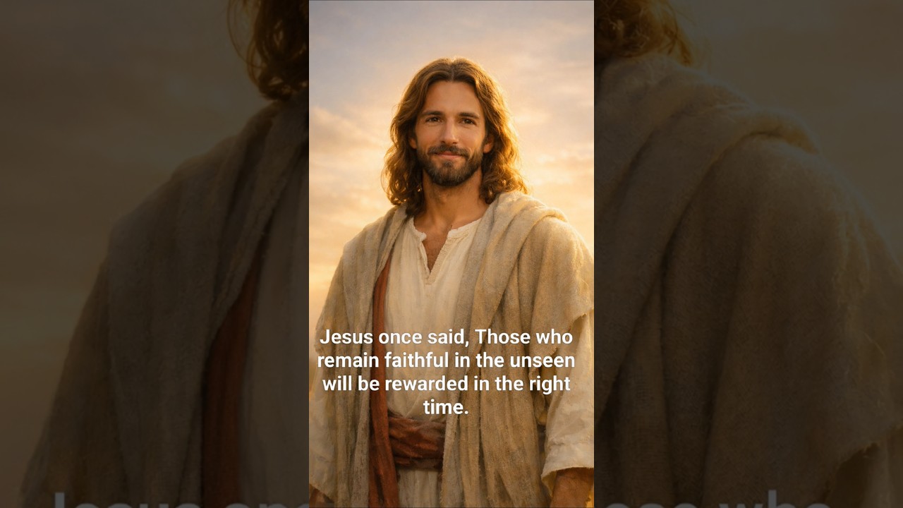 Jesus Said, ‘Do Not Give Up’ A Story of Faith and Growth ❤️🫶 