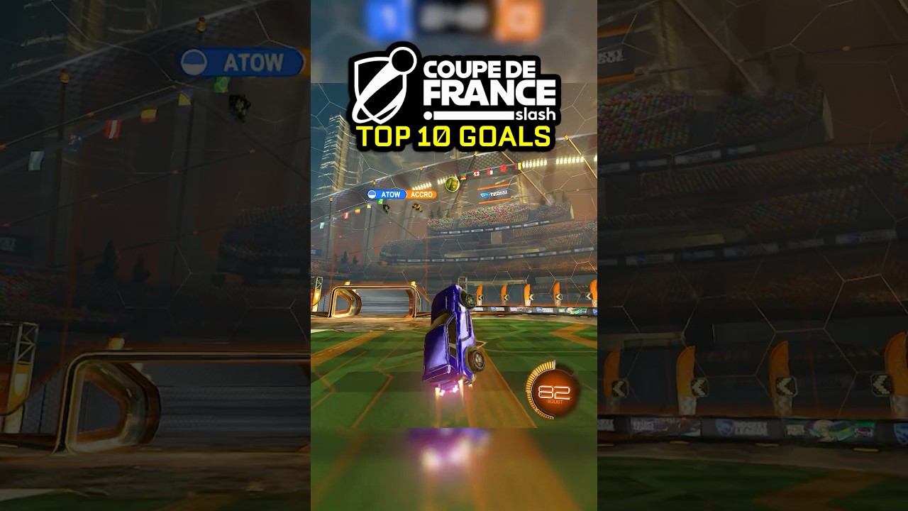 TOP 10 GOALS of Coupe de France Slash 2025 Online!