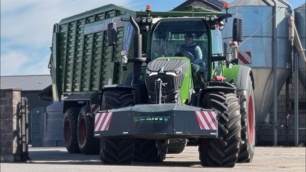 Zbiór traw 2025 – Dwie sieczkarnie w boju! Fendt na testach, DamianZ0909 | GR Załęscy & UR KRIGO