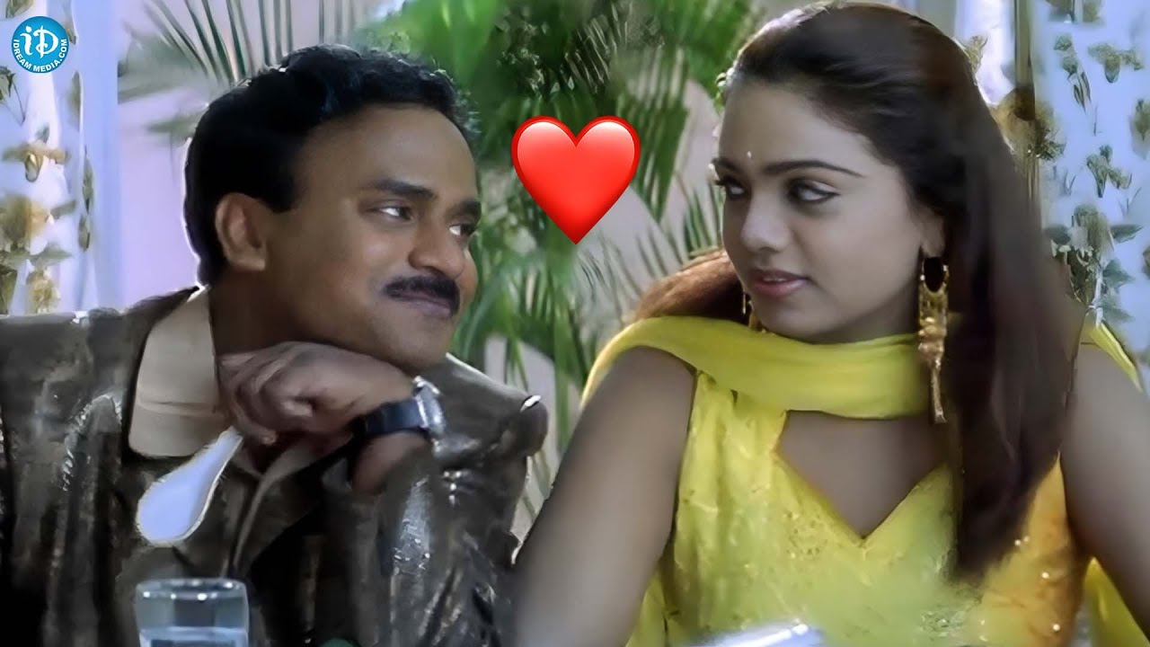 Venu Madhav Saved Abhinaya Sri Ultimate Romantic Comedy Scene | Sunil | iDream Telugu