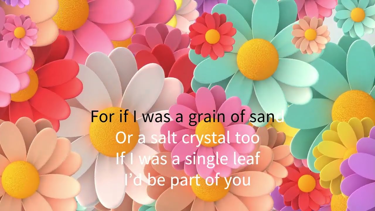 A Grain of Sand 🌌 | A Gentle Song About the Universe and Our Place Within It