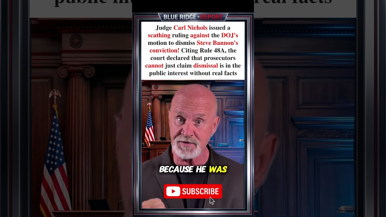 Why The Judge Denied Trump's DOJ Motion? #shorts