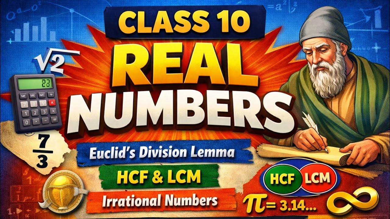 Class 10th Real Numbers exercise 1.2 Important theorem 